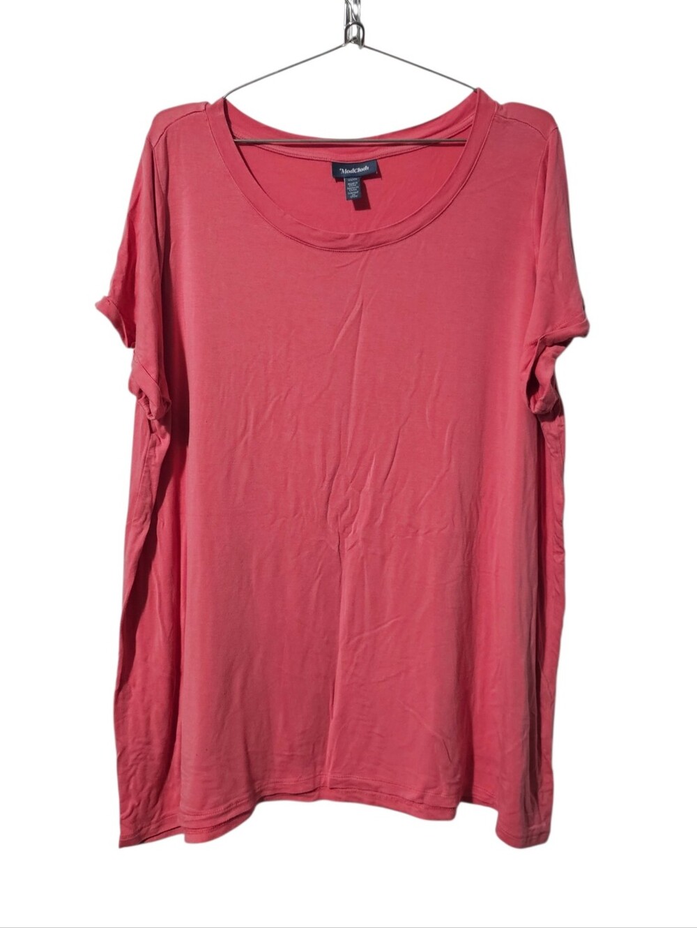 ModCloth Stretchy T-Shirt – Women’s 1X | Pink